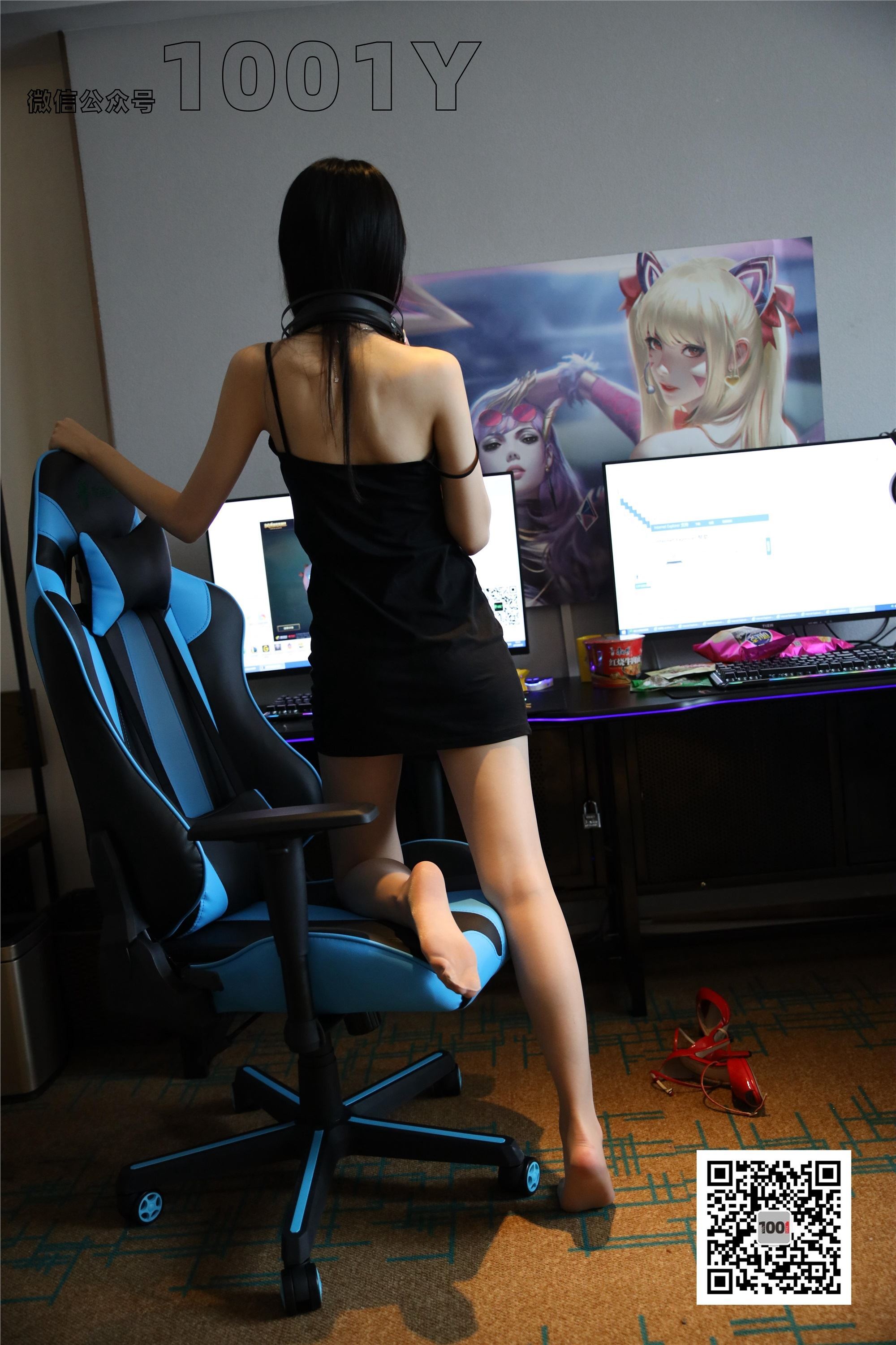 IESS异思趣向 一千零一夜 模特：腿腿《网瘾少女1》